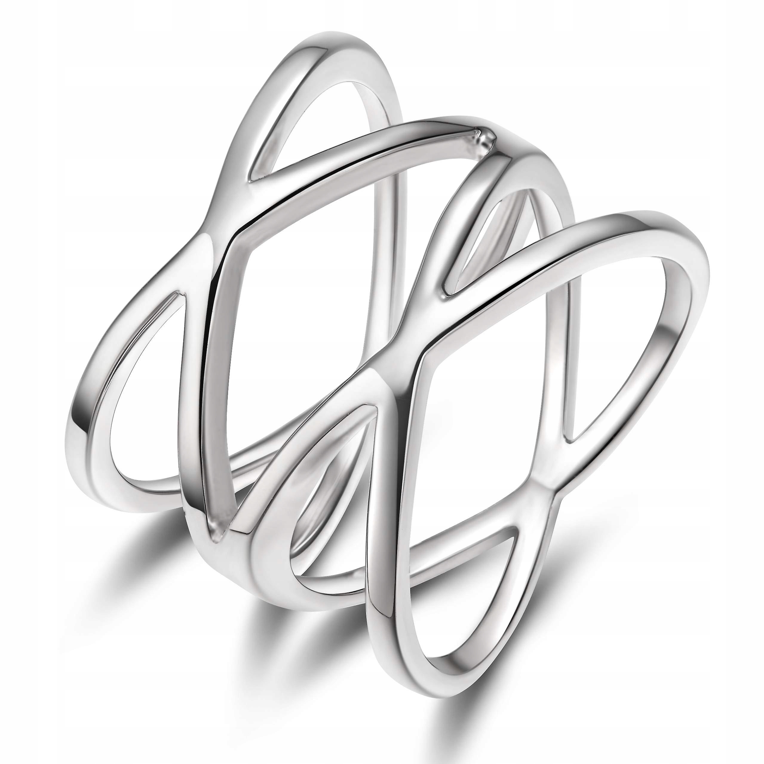 Double X Criss Cross Ring 925 Sterling Silver Video