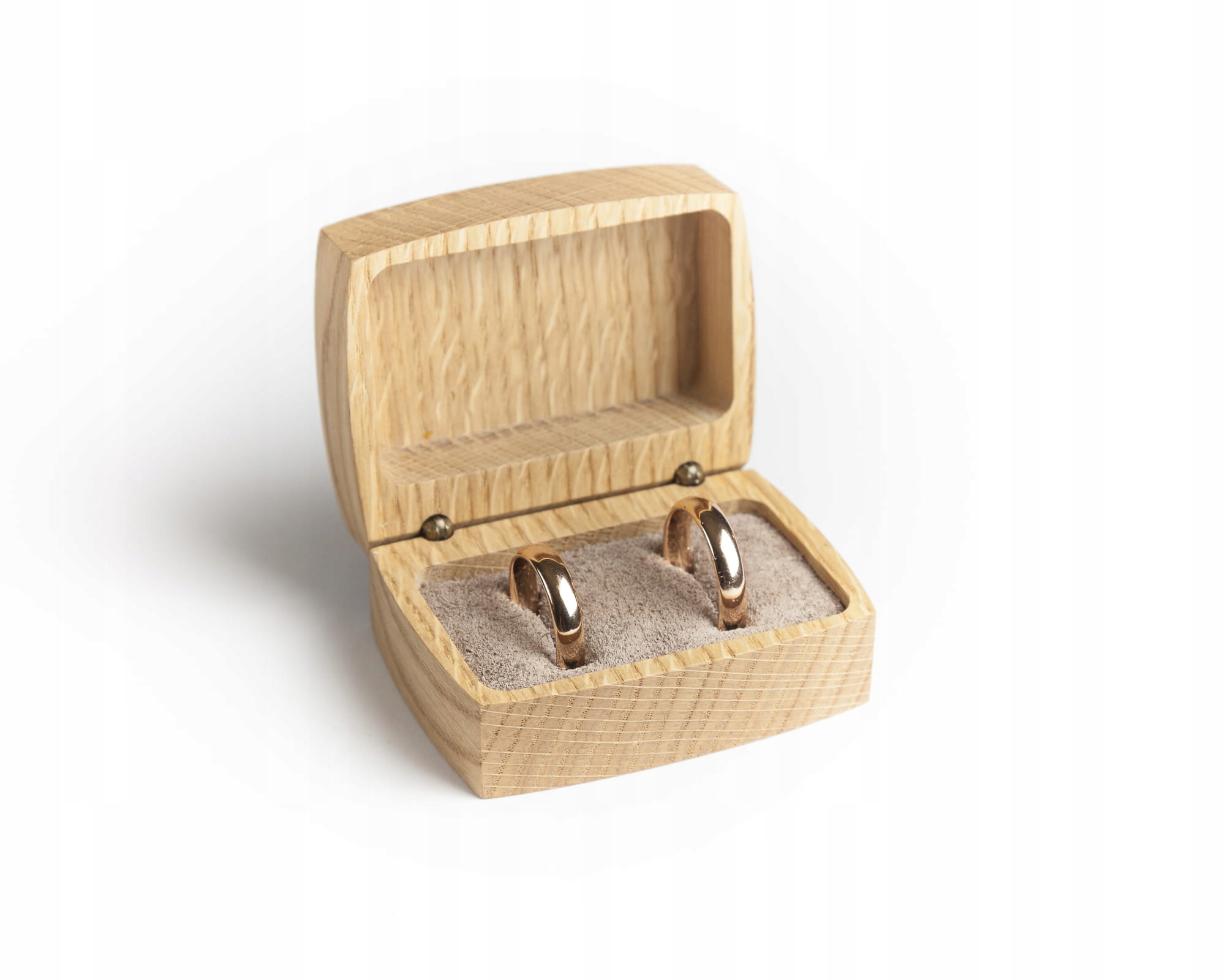 Drevená krabička na snubný prsteň - SCANDINAVIAN OAK z