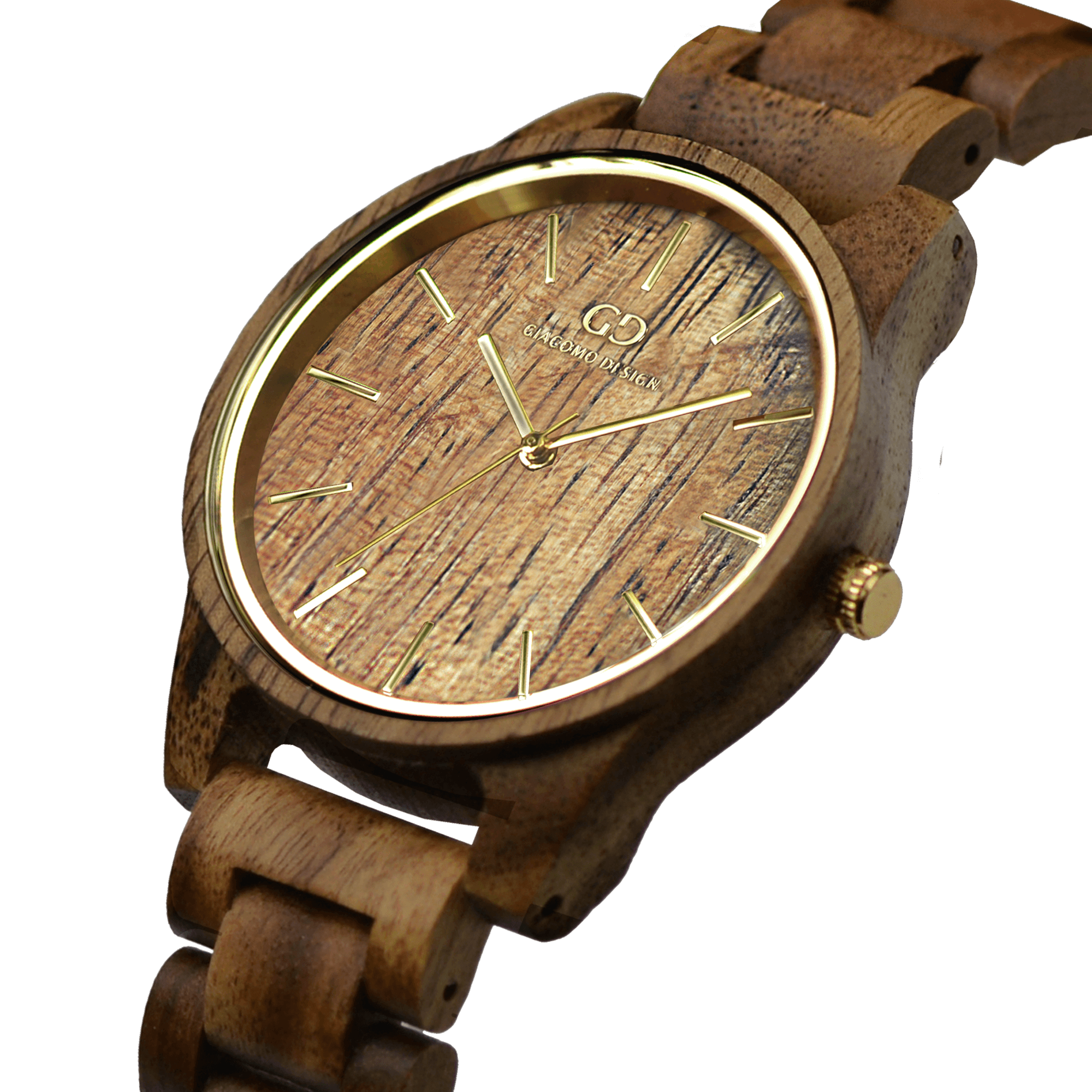 Dámske hodinky - Drevené dámske hodinky Giacomo Design GD08204