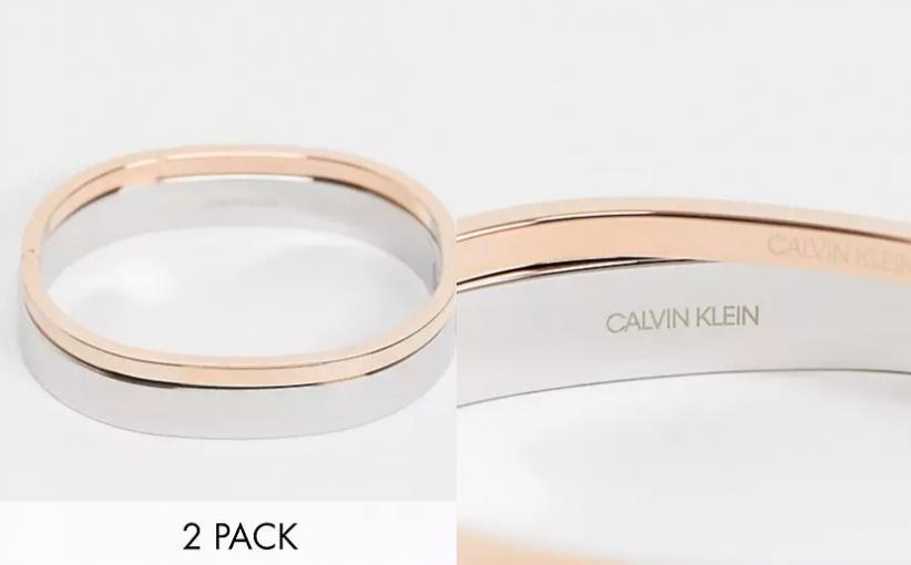 E00846 C06 Calvin Klein 2-pack náramky