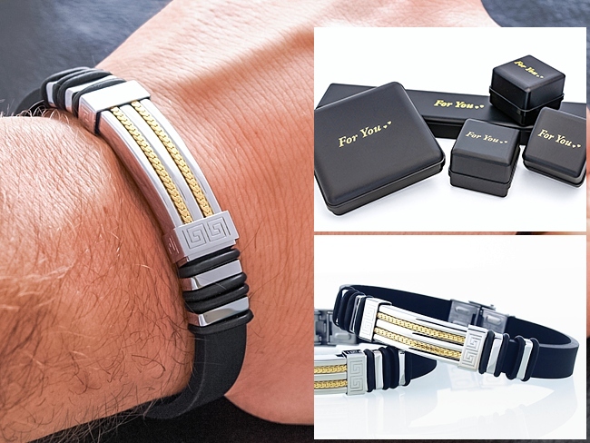 Exkluzívne zlaté prvky náramkov 14k
