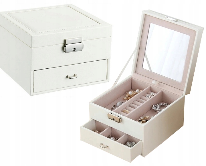 ELEGANTNÁ CASE šperkovnica ZÁSUVKY