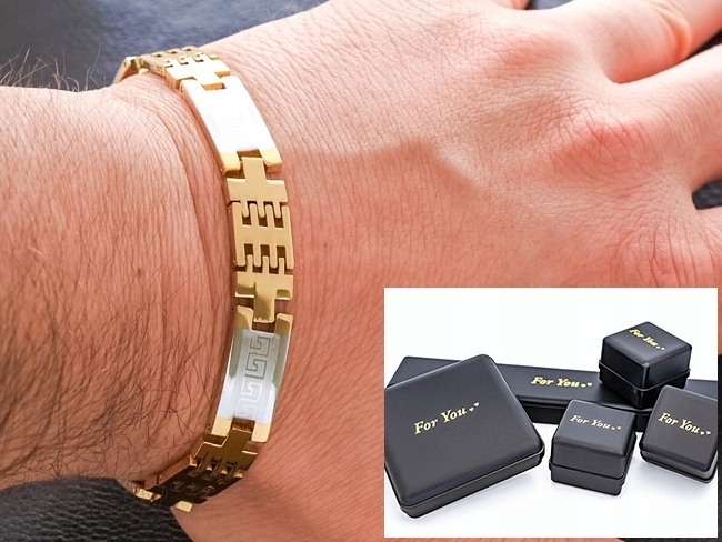 Elegantný zlatý náramok 14k! Kvalita!