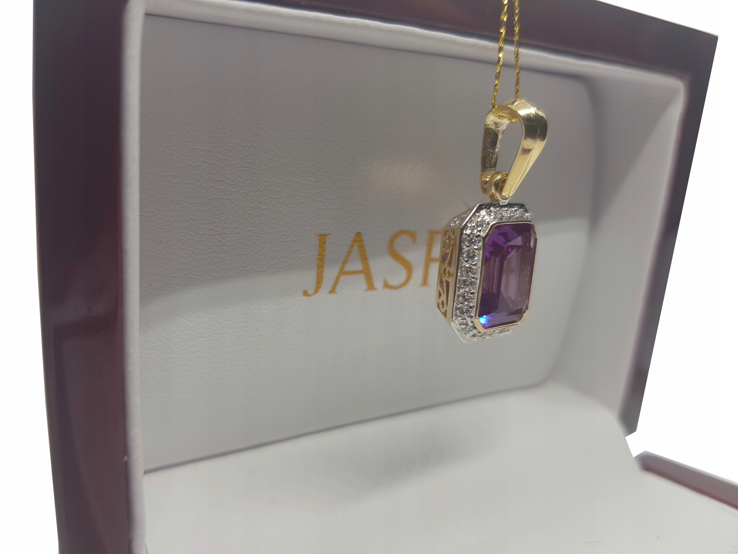 Exkluzívny prívesok Heather Zirconia Gold 585