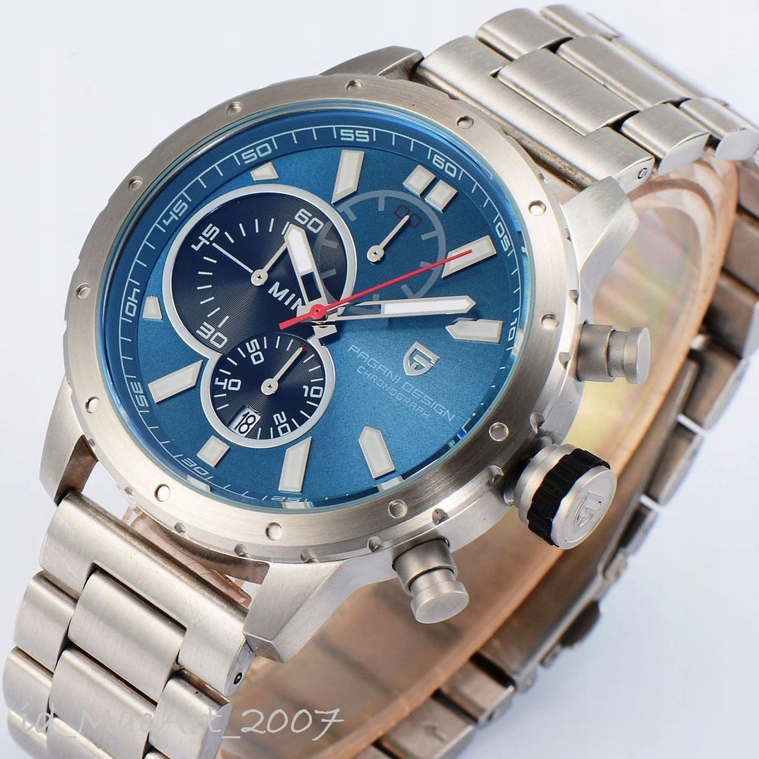 Pánské hodinky - Elegantný športový pagani dizajn chronograf