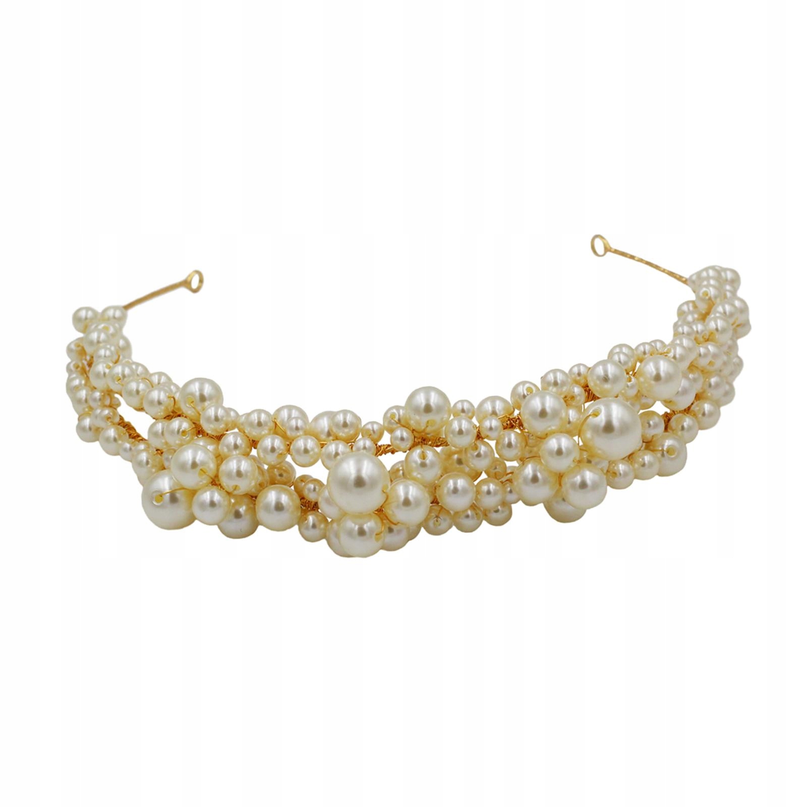 Faux Pearl Headband Band Band pre novomanželia