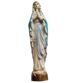 Postava, Matka Božia, ruženec 22 cm ... - 37357