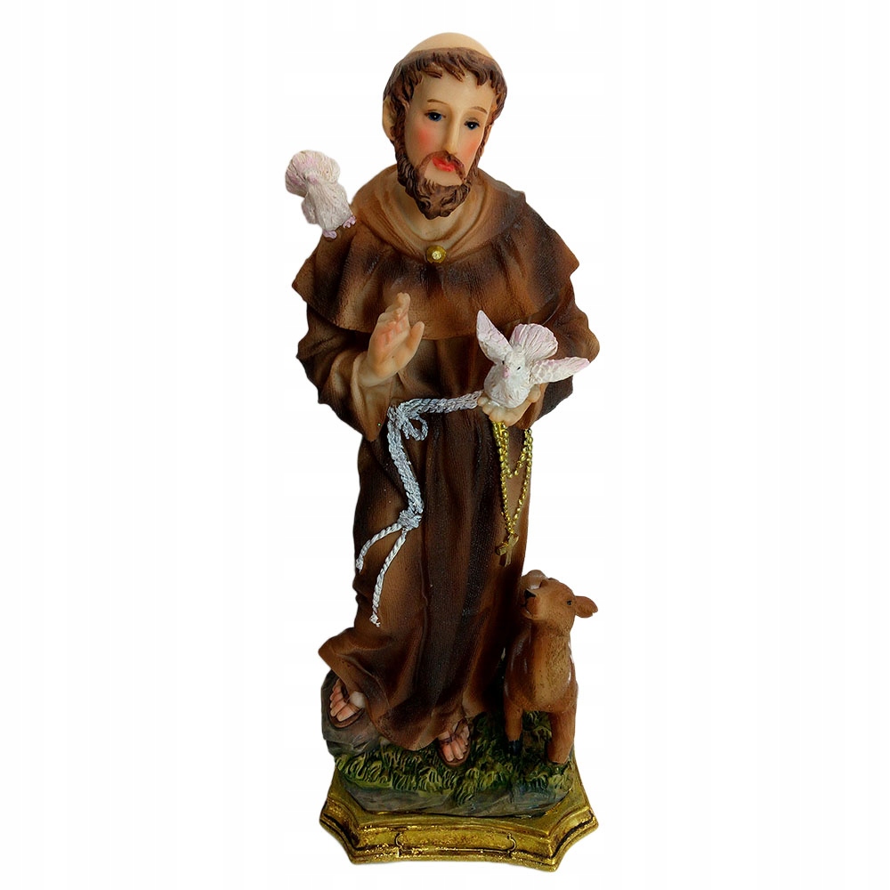 Sv. Francis s jeleňom 30 cm - 36337