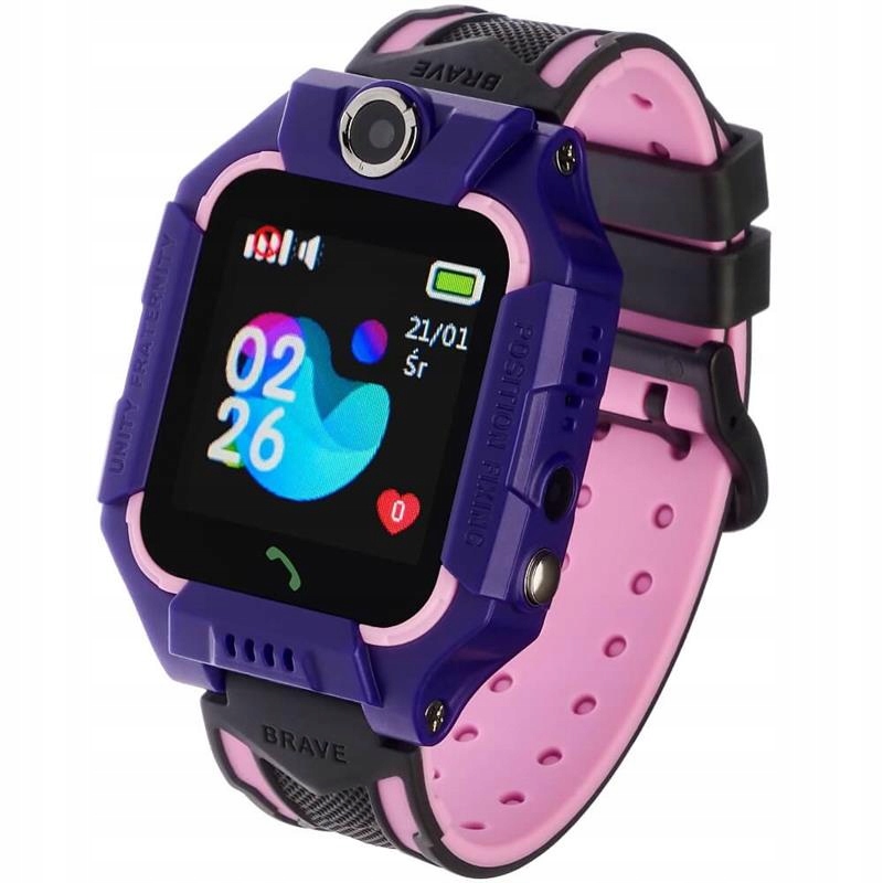 Detské hodinky - Garett Smartwatch Kids hrajú fialovú