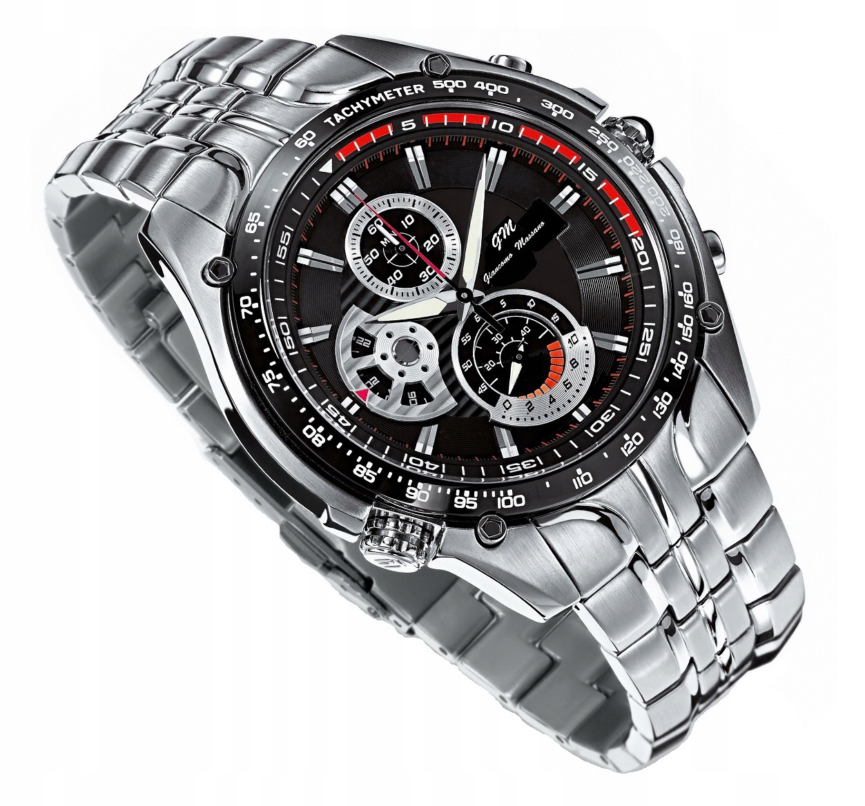 Pánské hodinky - Giancomo Classic Men's Sports Watch - 4 Kol
