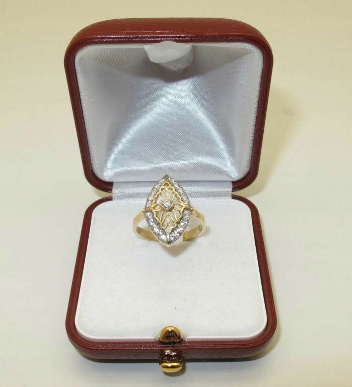 ÚŽASNÝ ZLATÝ KRÚŽOK 3,58G 14K R15