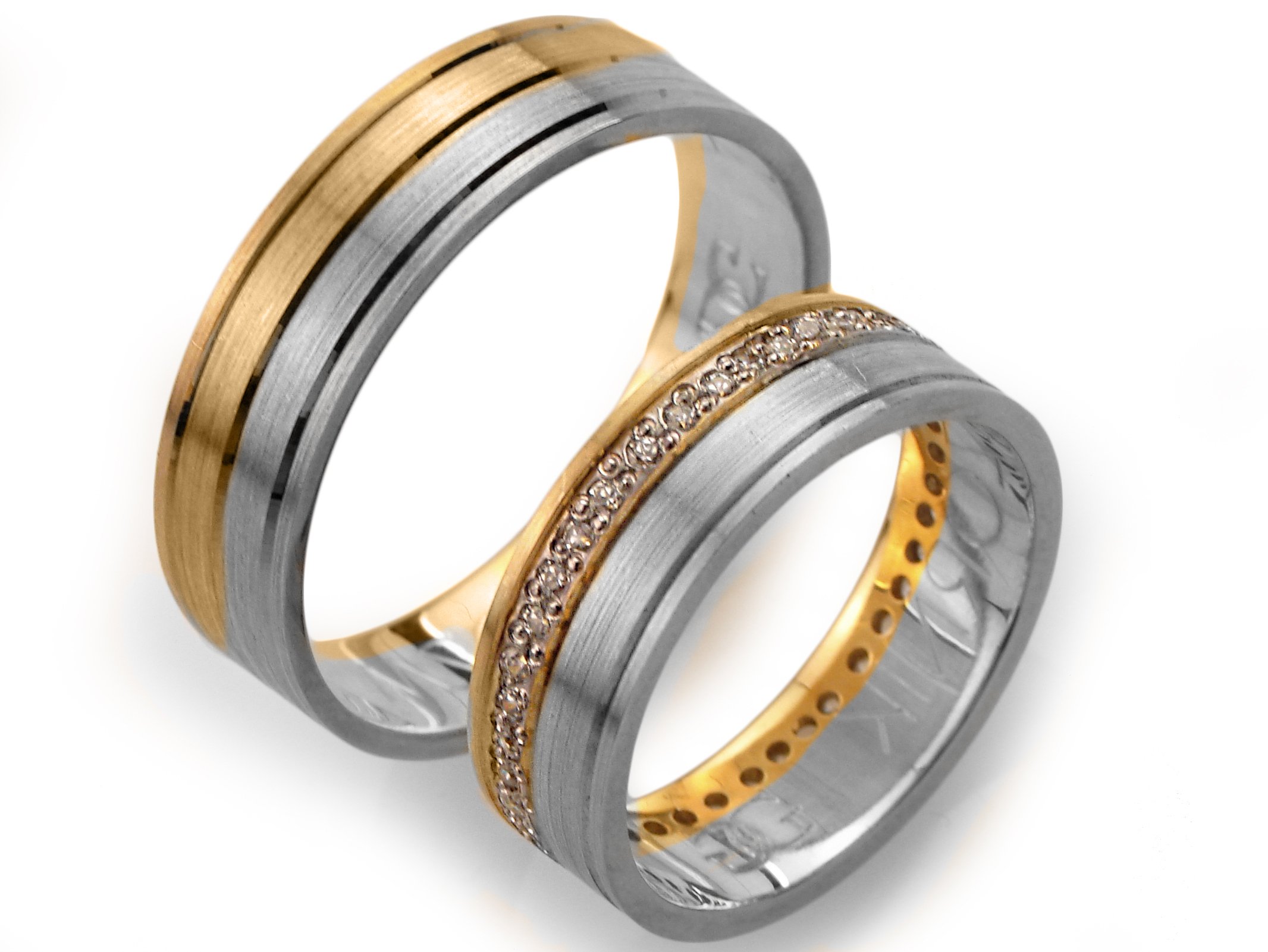 GOLDRUN ZLATÉ SVADOBNÉ PRSTENE A037 6MM PÁR
