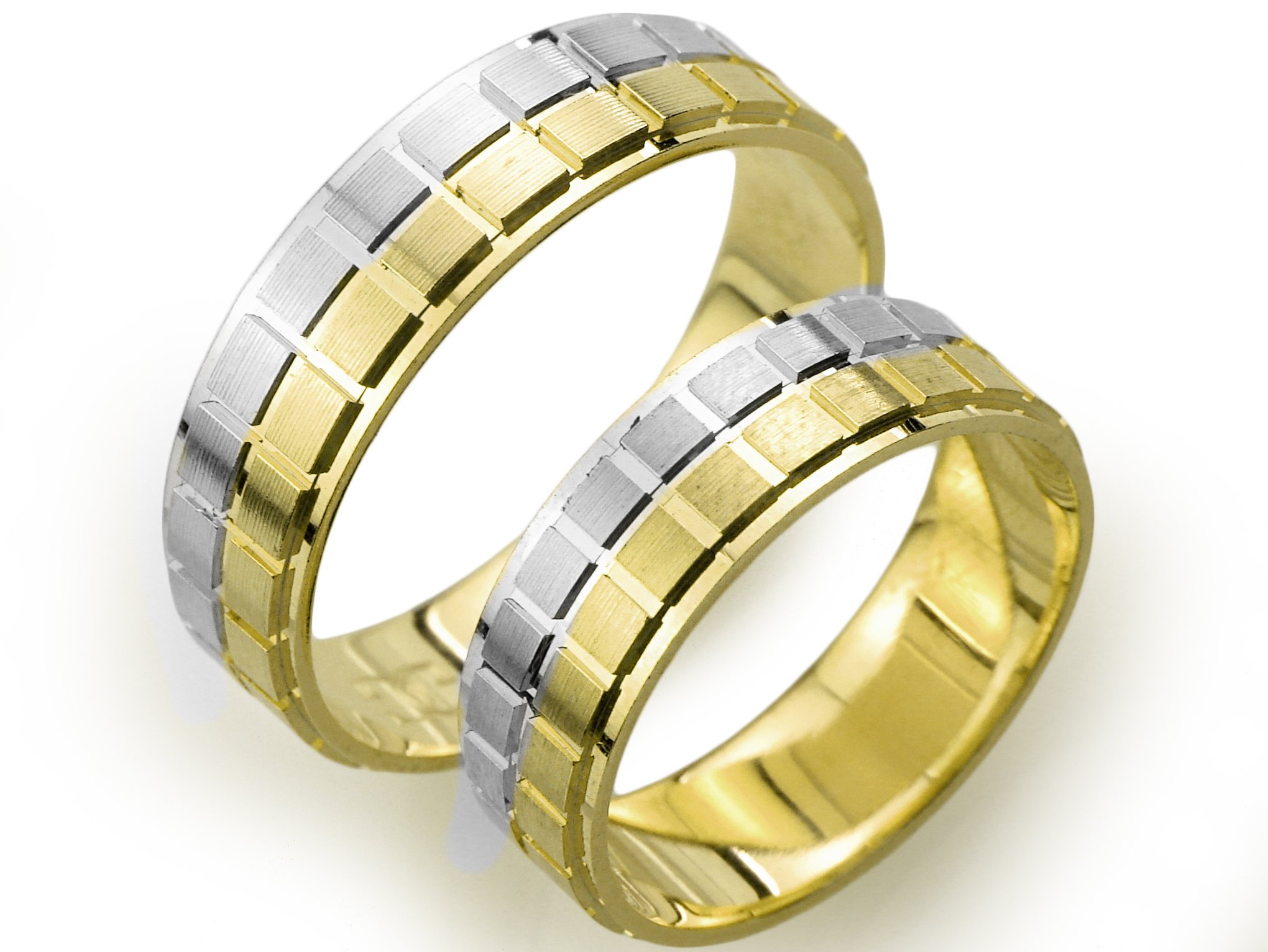 GOLDRUN ZLATÉ SVADOBNÉ PRSTENE A051 6MM PÁR