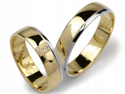 GOLDRUN ZLATÉ SVADOBNÉ PRSTENE L052 5MM PÁR