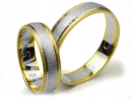GOLDRUN ZLATÉ SVADOBNÉ PRSTENE S-019 5MM PÁR
