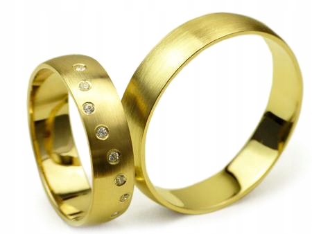 GOLDRUN ZLATÉ SVADOBNÉ PRSTENE S-052 5MM PÁR