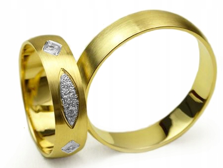 GOLDRUN ZLATÉ SVADOBNÉ PRSTENE S-057 5MM PÁR