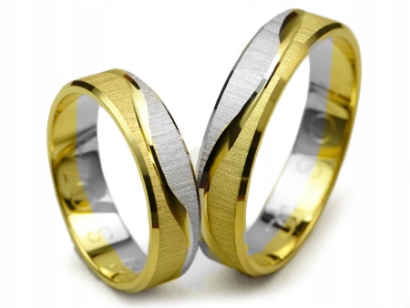 GOLDRUN ZLATÉ SVADOBNÉ PRSTENE S-074 5MM PÁR