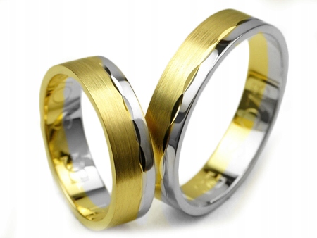 GOLDRUN ZLATÉ SVADOBNÉ PRSTENE S-078 5MM PÁR