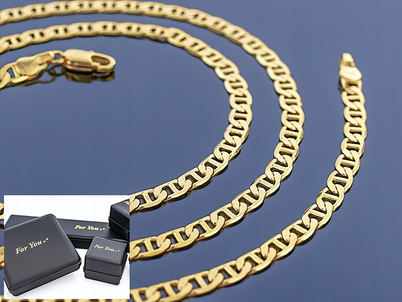 Gucci Chain Gold 14K / 60 cm! Kvalita!