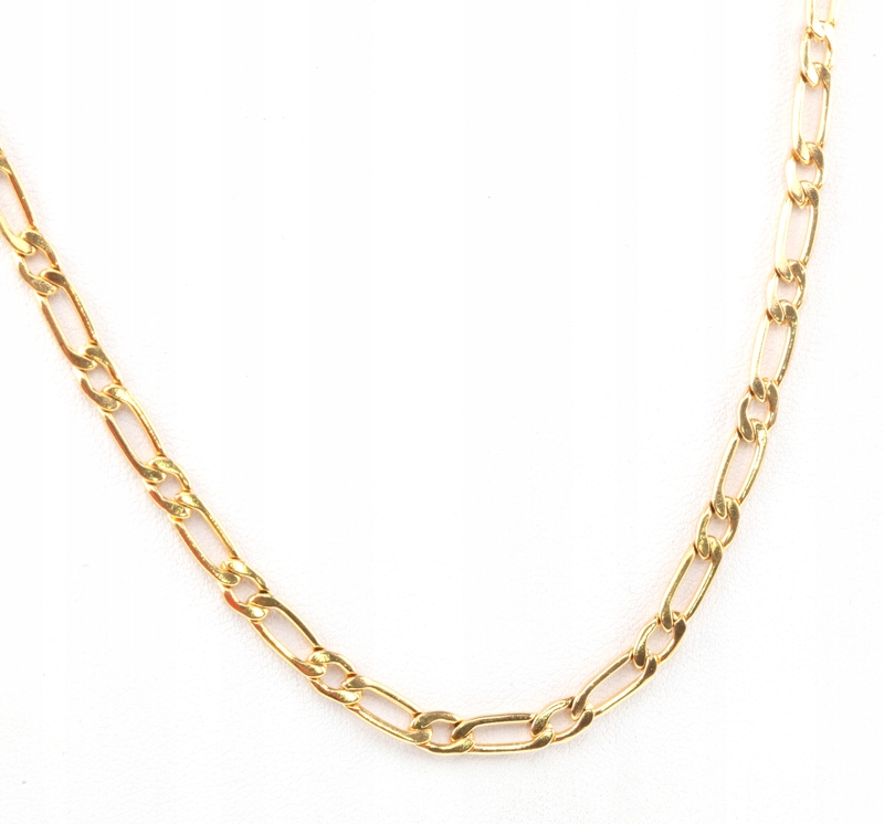 H4384 Figaro Gold Stal 316 54 cm Figaro Step Science náhrdelník
