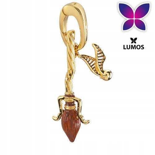HARRY POTTER CHARM BROOM SVIETIDLO A ZLATÁ SVIEČKA