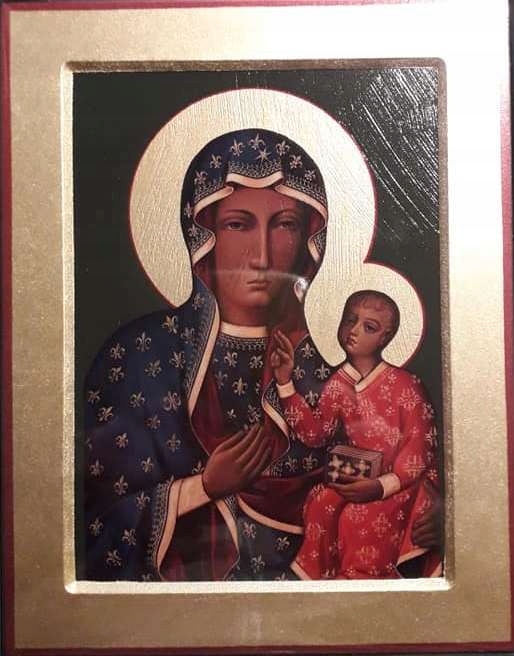 Ikona. Panna Mária z Częstochowa.