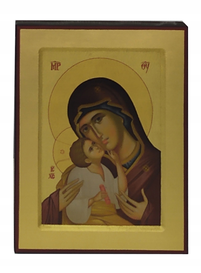 Ikon obraz matky Božej s dieťaťom Ježišom 18x24