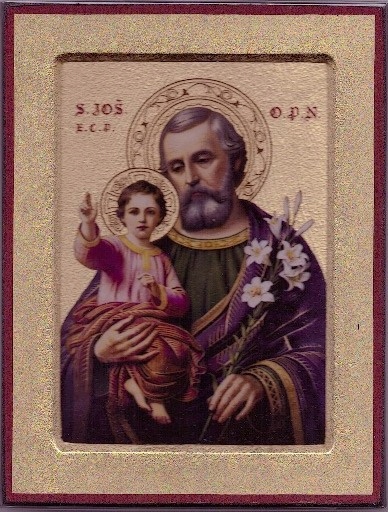 Ikona. Svätý Joseph.