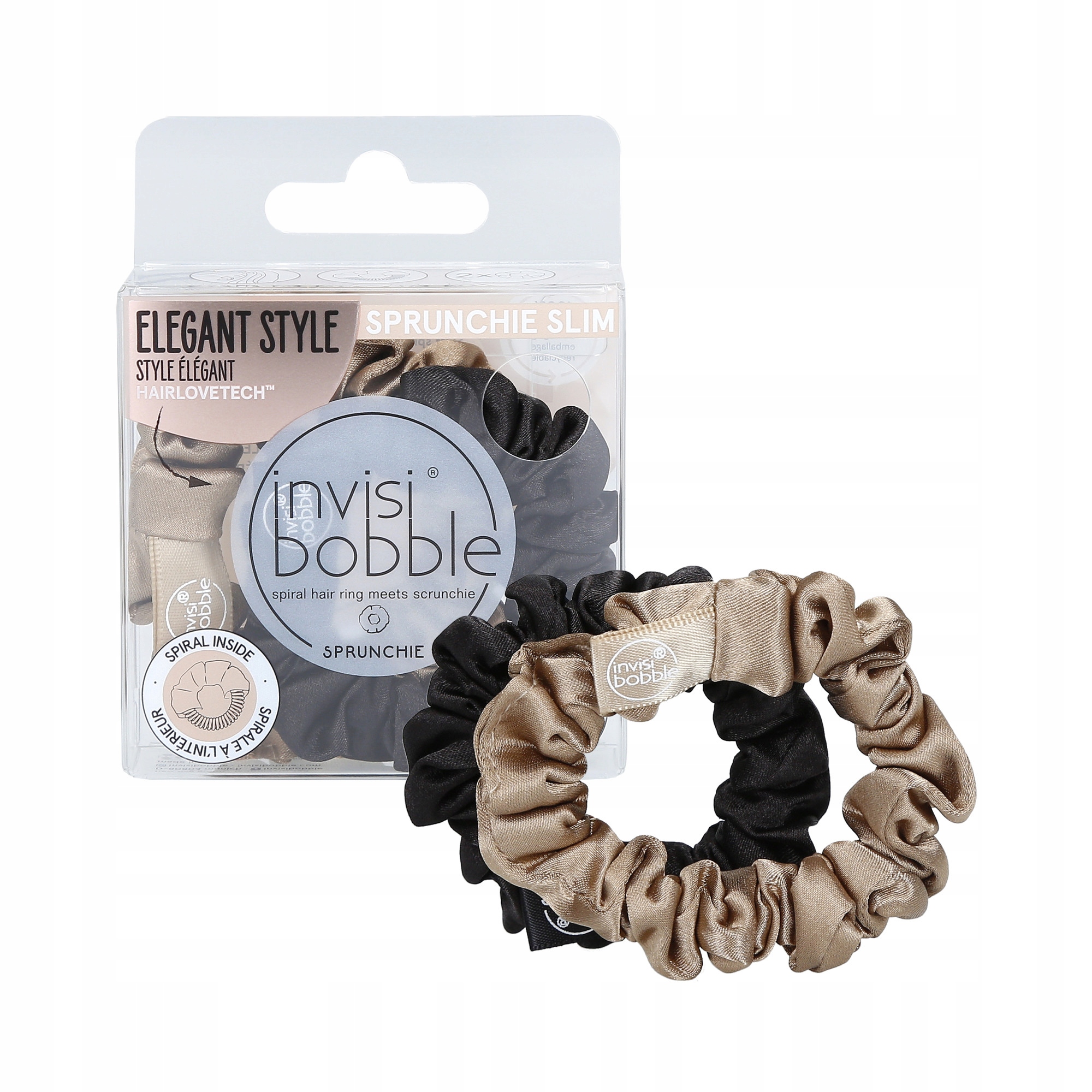 Invisibobble Velvet Hair gumy zlaté 2 ks
