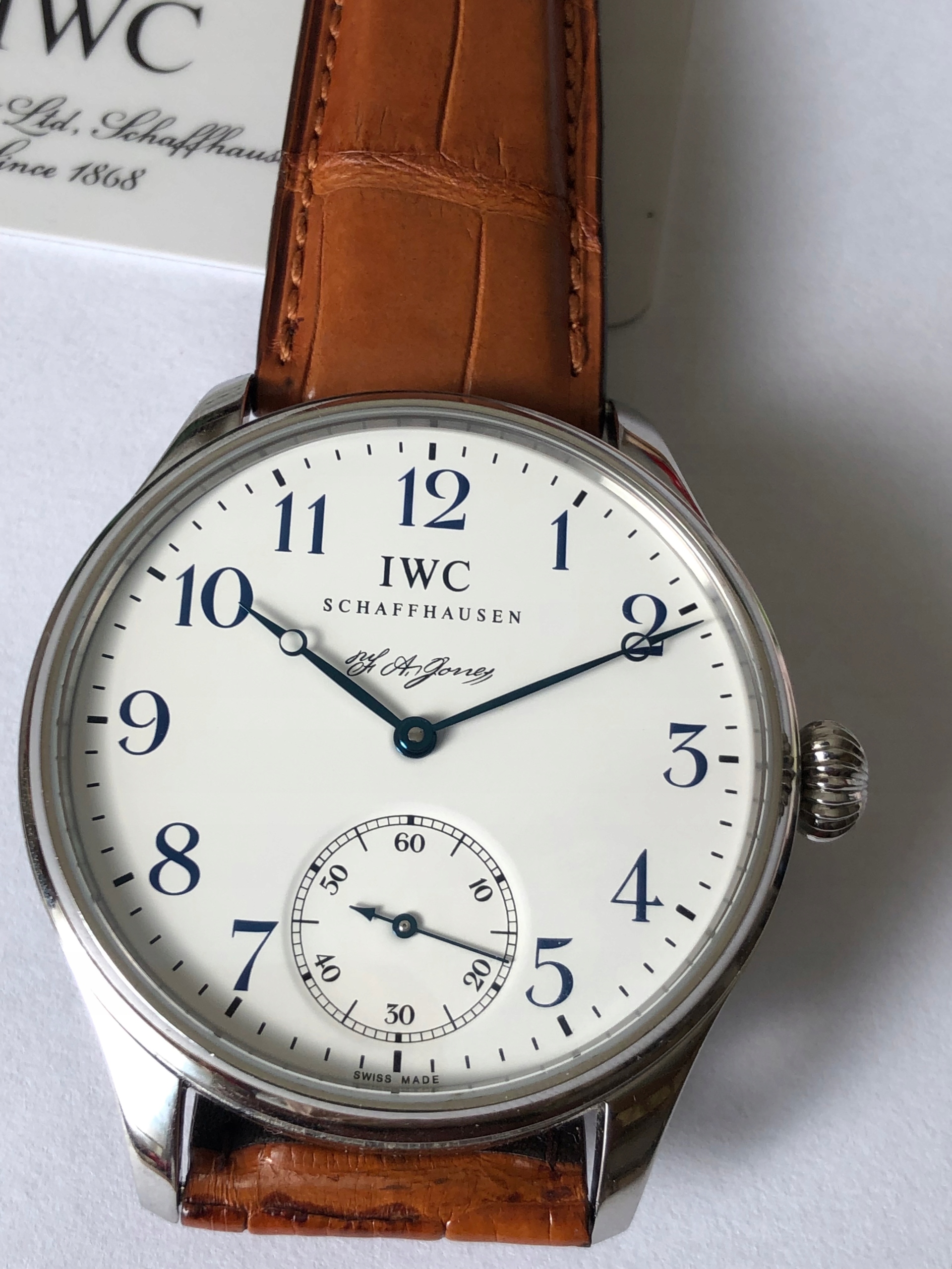 Pánské hodinky - IWC Portuguese F.A. Žlč