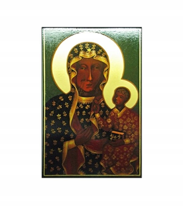 Ikona 8x12,5 cm matka Božieho Częschowa - 22295