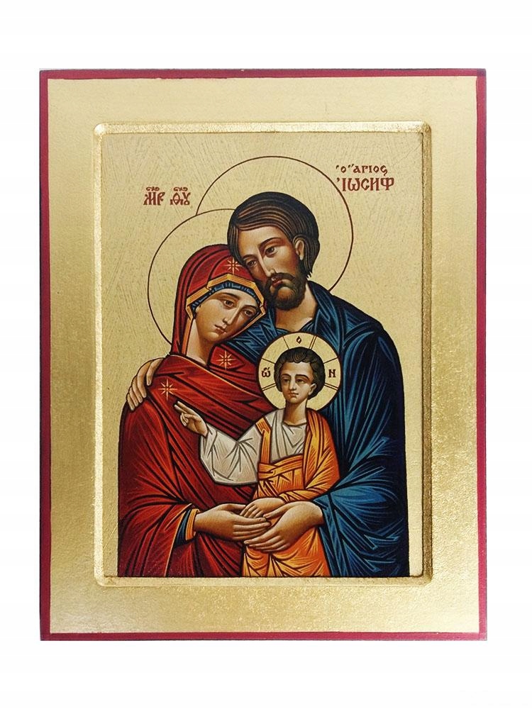 Ikona sv. Rodina 23x18cm (v krabici ... - 61881