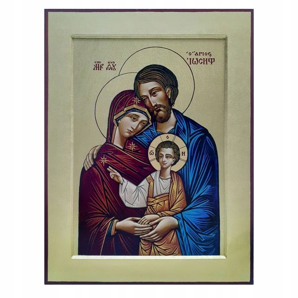 Ikona sv. Rodina 33x25cm (In ... - 61885