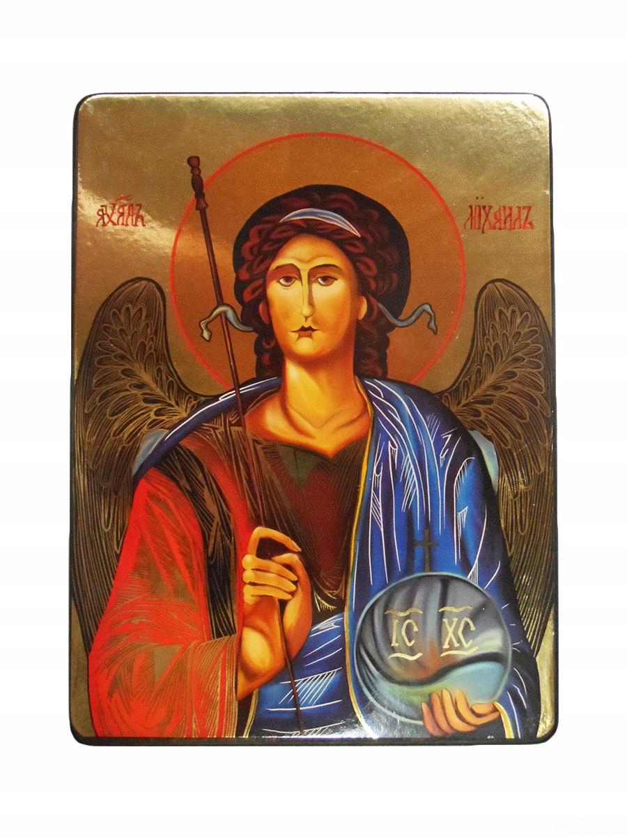 Tlačená ikona 14x19cm archanjel ... - 56054