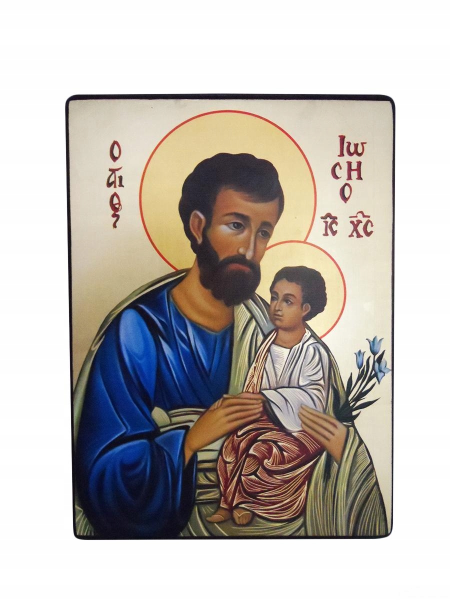 Vytlačená ikona 17x23cm Saint. Józef od ... - 56105