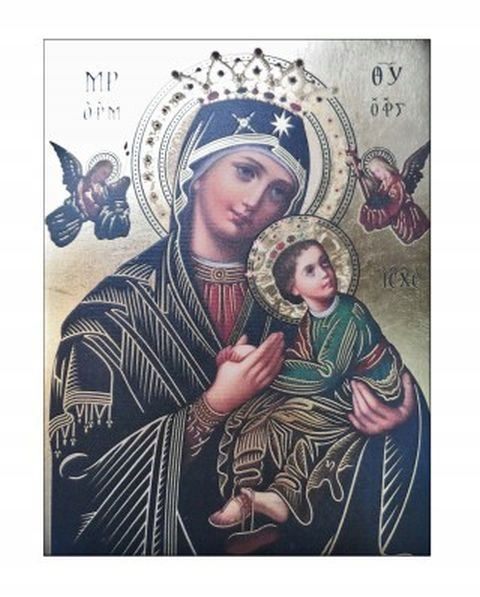 Ikona malá 12x19cm matka Božia ... - 55112