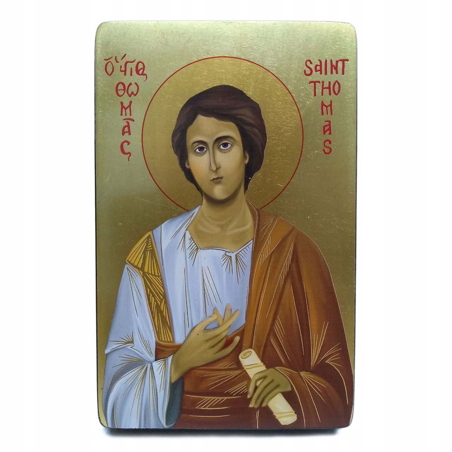 Malá ikona 12x19cm sv. Thomas ...- 02896