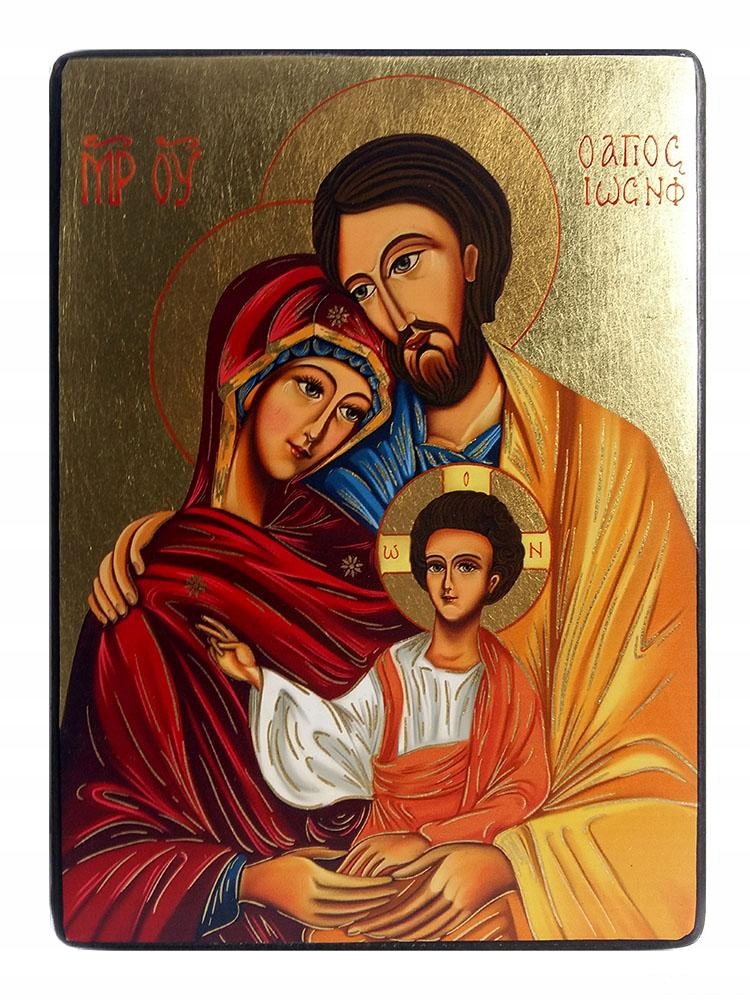Malá ikona 16x12cm Saint. Rodina ... - 61832