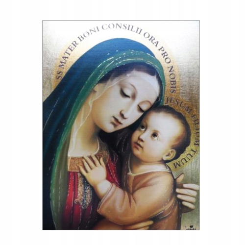 Ikona mini 11x14cm Panny Mária dobra ... - 53377