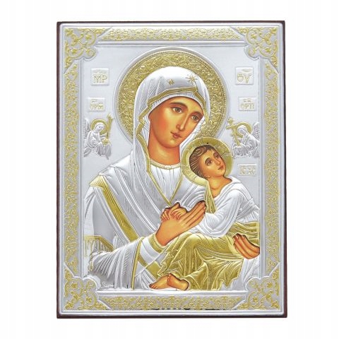 Ikona striebra (zlatá) 26x19,5 cm ... - 61351