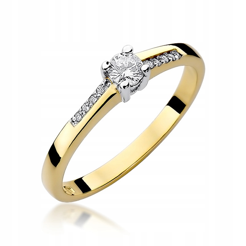 KLASICKÝ KRÚŽOK S BRILIANTMI 0,19 CT OBCHOD