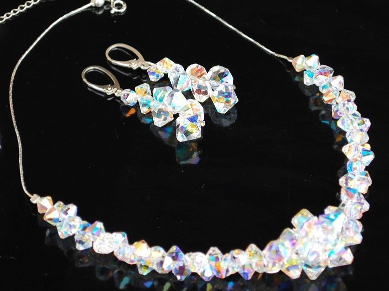 Iriscentné kryštály SVADBA SWAROVSKI