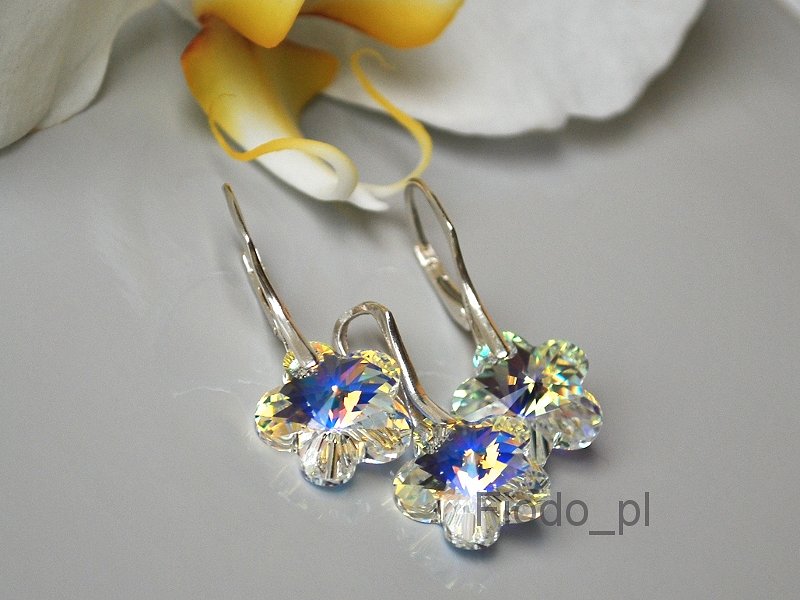 SADA KVETOV 14mm CRYSTAL AB SWAROVSKI