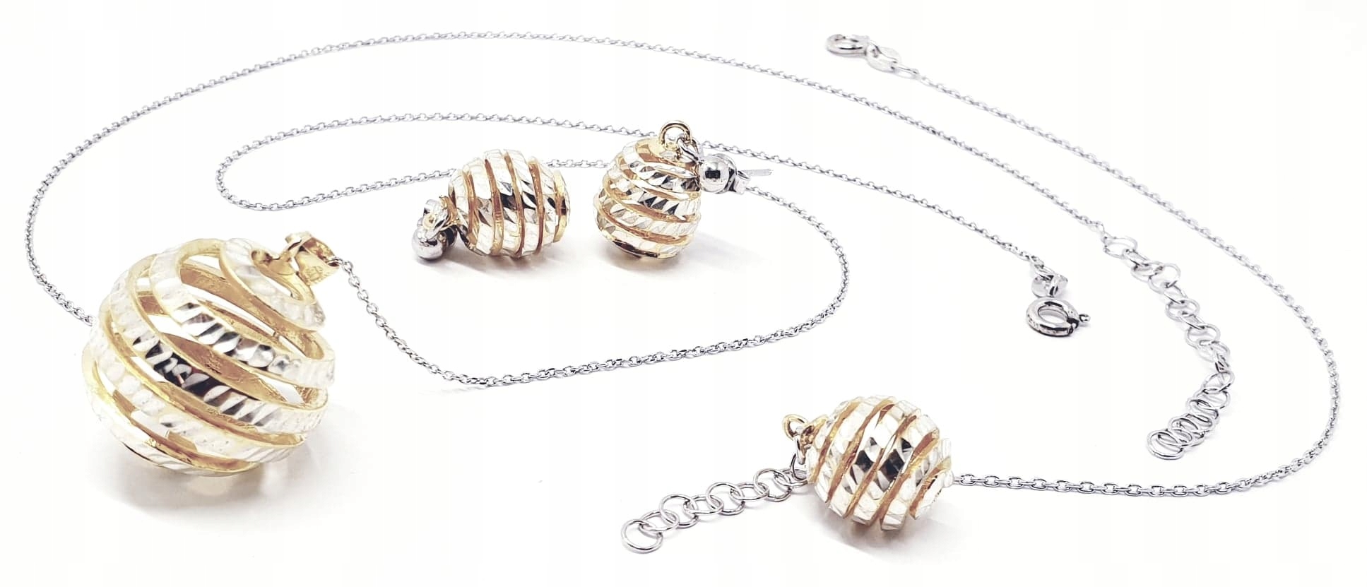 Strieborná talianska súprava - Silver 925 - Baubles