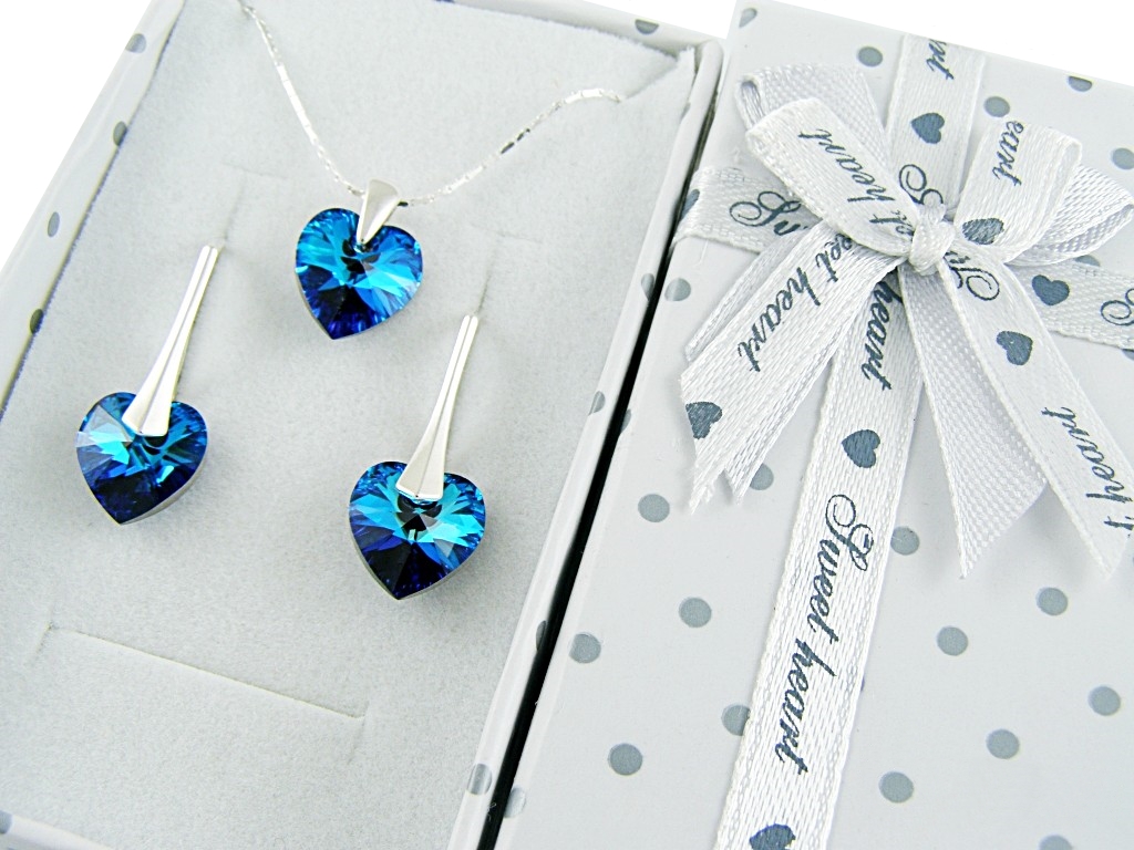 SADA S PRVKAMI SWAROVSKI + REŤAZ, FARBY