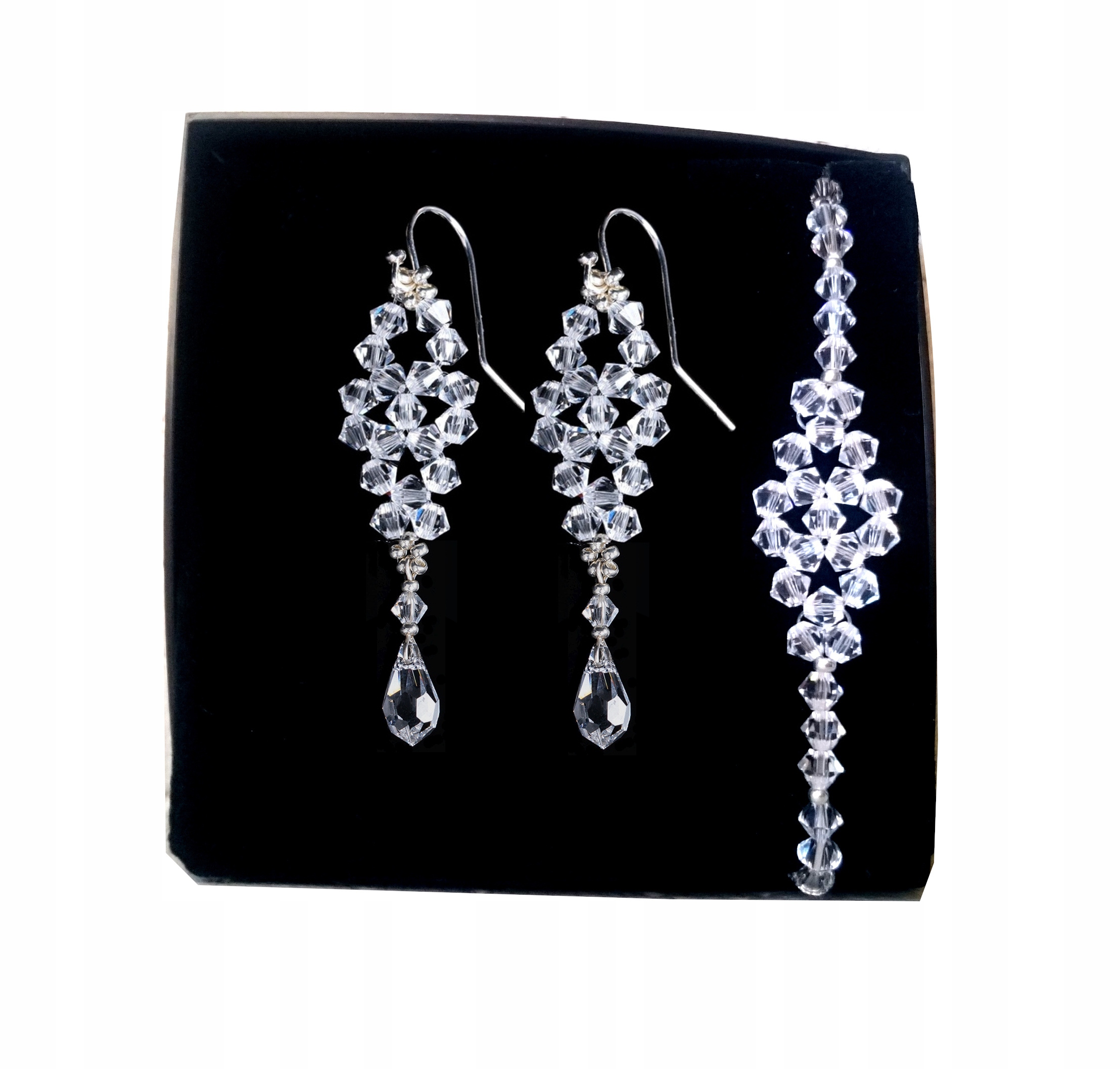 SET svadobný náramok NÁUŠNICE SWAROVSKI