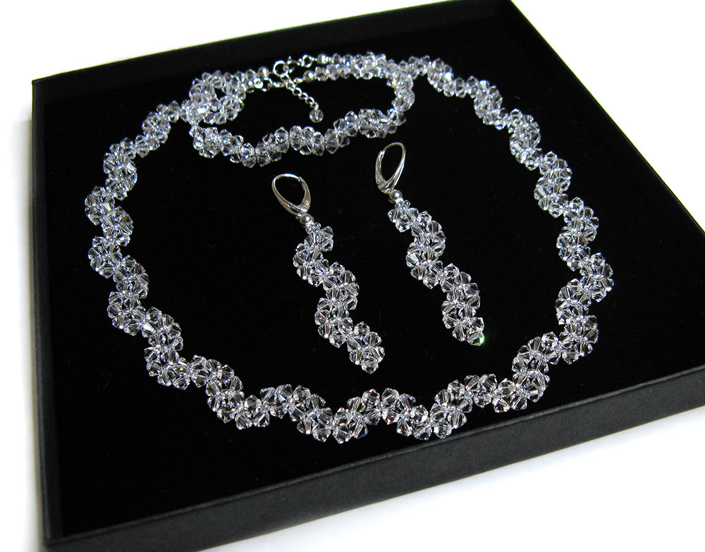 SADA kryštálov Swarovski CRYSTAL