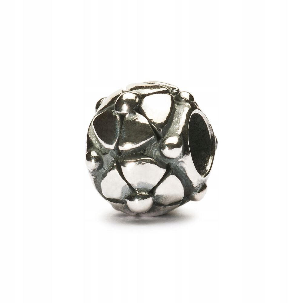 Trollbeads Bead, vianočné ružové korálky