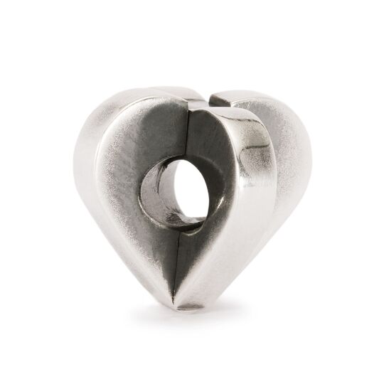 Trollbeads korálky, dvojité srdce